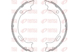 Remsa Σετ Σιαγόνων φρένων, Χειρόφρενο - 4707.01