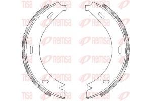 Remsa Σετ Σιαγόνων φρένων, Χειρόφρενο - 4713.01