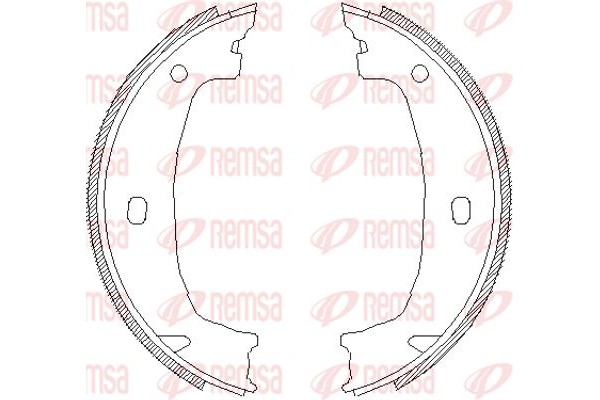 Remsa Σετ Σιαγόνων φρένων, Χειρόφρενο - 4715.00