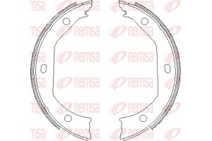 Remsa Σετ Σιαγόνων φρένων, Χειρόφρενο - 4716.00