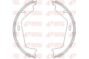 Remsa Σετ Σιαγόνων φρένων, Χειρόφρενο - 4726.00