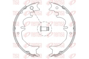 Remsa Σετ Σιαγόνων φρένων, Χειρόφρενο - 4727.00