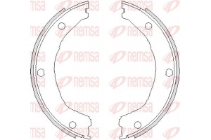 Remsa Σετ Σιαγόνων φρένων, Χειρόφρενο - 4730.00