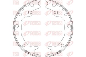 Remsa Σετ Σιαγόνων φρένων, Χειρόφρενο - 4737.00