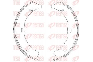 Remsa Σετ Σιαγόνων φρένων, Χειρόφρενο - 4745.00