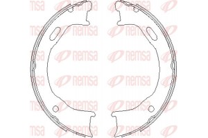 Remsa Σετ Σιαγόνων φρένων, Χειρόφρενο - 4747.00