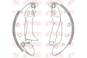Remsa Σετ Σιαγόνων Φρένων - 4017.00