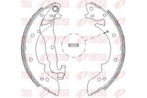 Remsa Σετ Σιαγόνων Φρένων - 4027.02