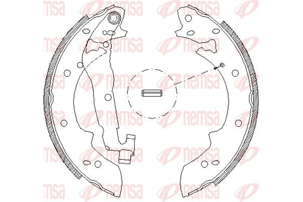 Remsa Σετ Σιαγόνων Φρένων - 4027.02