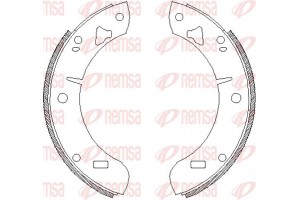Remsa Σετ Σιαγόνων Φρένων - 4039.00