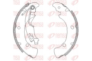 Remsa Σετ Σιαγόνων Φρένων - 4041.01