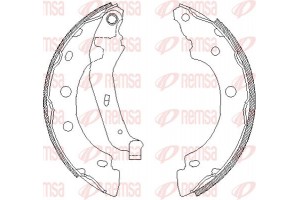 Remsa Σετ Σιαγόνων Φρένων - 4043.00