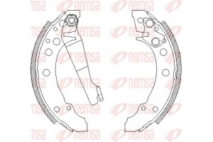 Remsa Σετ Σιαγόνων Φρένων - 4045.00
