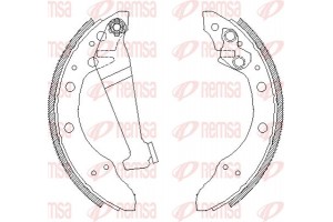 Remsa Σετ Σιαγόνων Φρένων - 4046.00