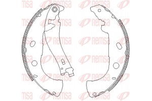 Remsa Σετ Σιαγόνων Φρένων - 4072.00