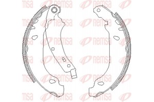 Remsa Σετ Σιαγόνων Φρένων - 4074.00