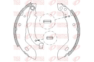 Remsa Σετ Σιαγόνων Φρένων - 4083.00