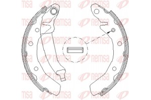 Remsa Σετ Σιαγόνων Φρένων - 4086.00