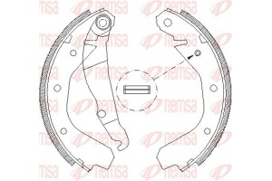 Remsa Σετ Σιαγόνων Φρένων - 4088.00
