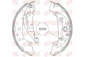 Remsa Σετ Σιαγόνων Φρένων - 4089.03