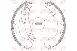 Remsa Σετ Σιαγόνων Φρένων - 4090.00