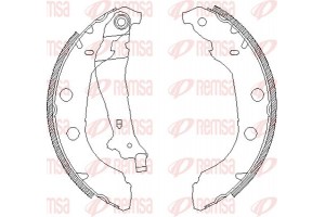 Remsa Σετ Σιαγόνων Φρένων - 4092.00