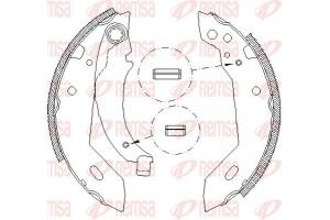Remsa Σετ Σιαγόνων Φρένων - 4095.00