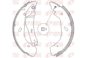 Remsa Σετ Σιαγόνων Φρένων - 4108.00