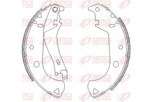 Remsa Σετ Σιαγόνων Φρένων - 4125.01