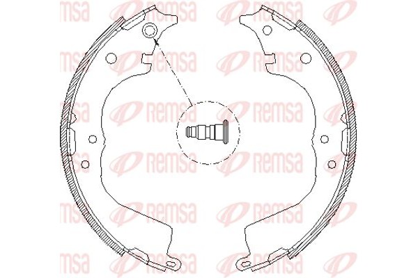 Remsa Σετ Σιαγόνων Φρένων - 4134.00