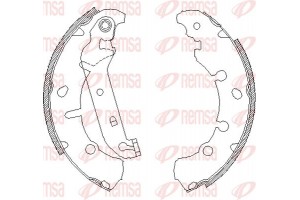 Remsa Σετ Σιαγόνων Φρένων - 4137.00