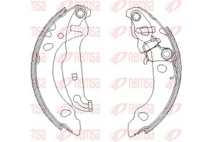 Remsa Σετ Σιαγόνων Φρένων - 4138.00