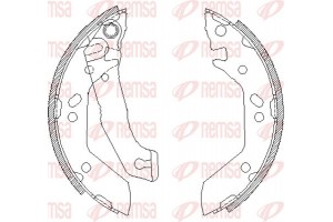 Remsa Σετ Σιαγόνων Φρένων - 4140.00