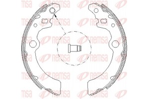 Remsa Σετ Σιαγόνων Φρένων - 4143.00