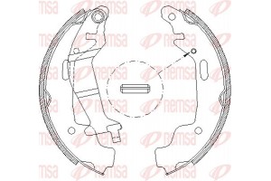 Remsa Σετ Σιαγόνων Φρένων - 4145.00