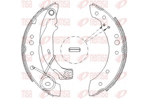 Remsa Σετ Σιαγόνων Φρένων - 4149.00