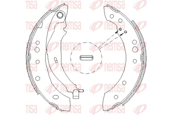 Remsa Σετ Σιαγόνων Φρένων - 4149.01