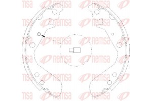 Remsa Σετ Σιαγόνων Φρένων - 4156.00