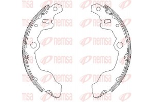 Remsa Σετ Σιαγόνων Φρένων - 4164.00