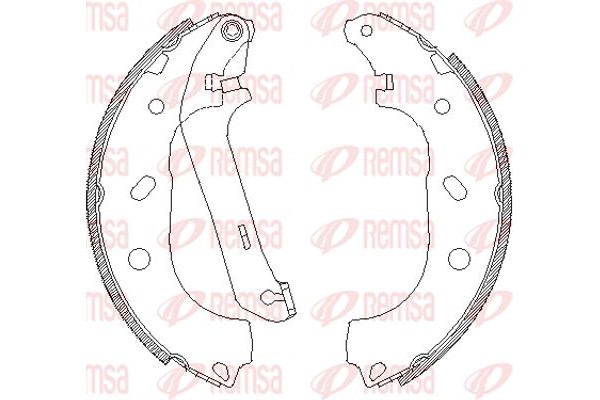 Remsa Σετ Σιαγόνων Φρένων - 4170.00
