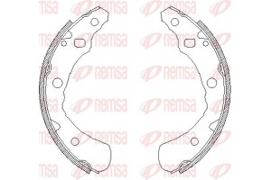 Remsa Σετ Σιαγόνων Φρένων - 4174.00