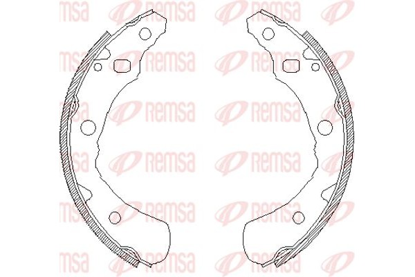 Remsa Σετ Σιαγόνων Φρένων - 4174.00