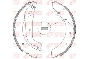 Remsa Σετ Σιαγόνων Φρένων - 4178.00