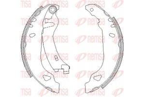 Remsa Σετ Σιαγόνων Φρένων - 4179.01