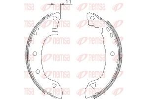 Remsa Σετ Σιαγόνων Φρένων - 4182.00