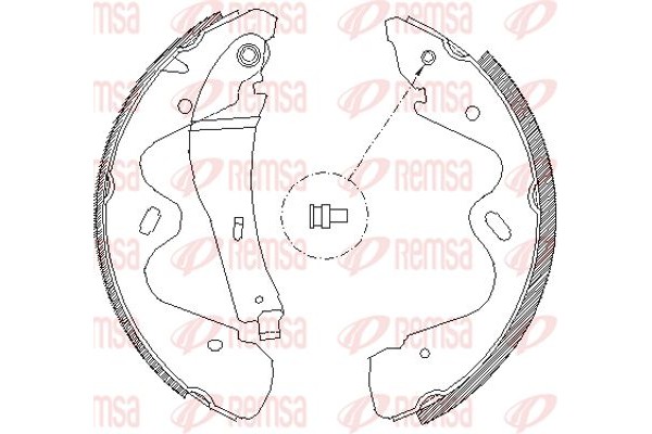 Remsa Σετ Σιαγόνων Φρένων - 4184.00