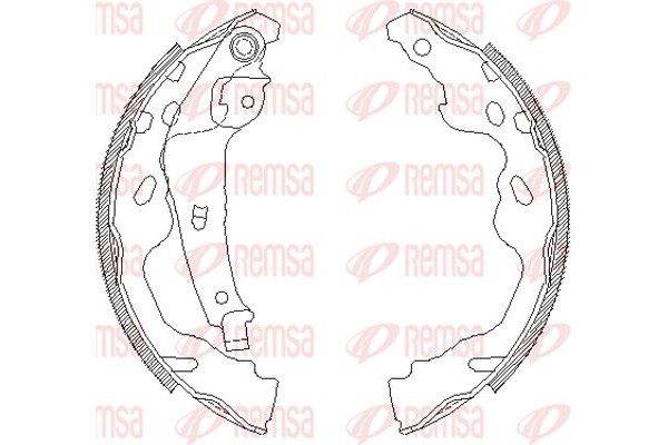 Remsa Σετ Σιαγόνων Φρένων - 4187.00