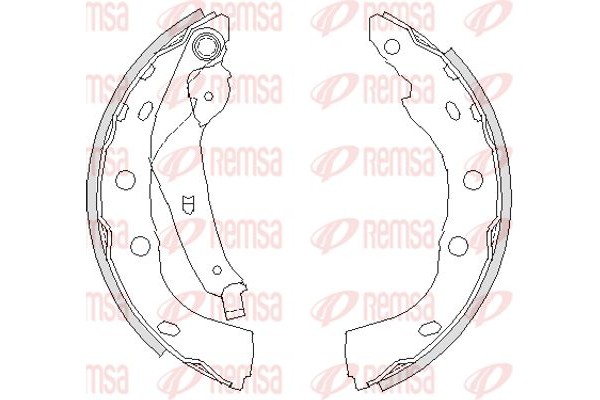 Remsa Σετ Σιαγόνων Φρένων - 4195.00