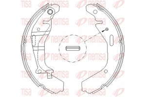 Remsa Σετ Σιαγόνων Φρένων - 4202.00