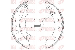 Remsa Σετ Σιαγόνων Φρένων - 4204.00